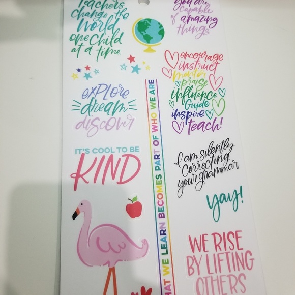 Teacher Rule Big Sticker Book The Happy Planner - Picture 6 of 8